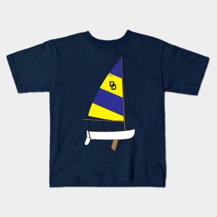 Dyer Dhow Sailboat Kids T-Shirt